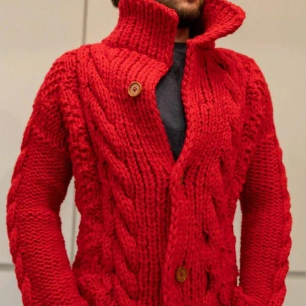 Кардиган на пуговицах